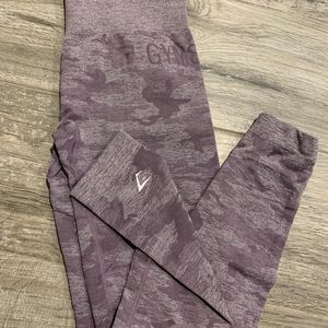Gymshark Camo Seamless Leggings Size S